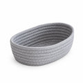 Cesta de cuerda de algodón
