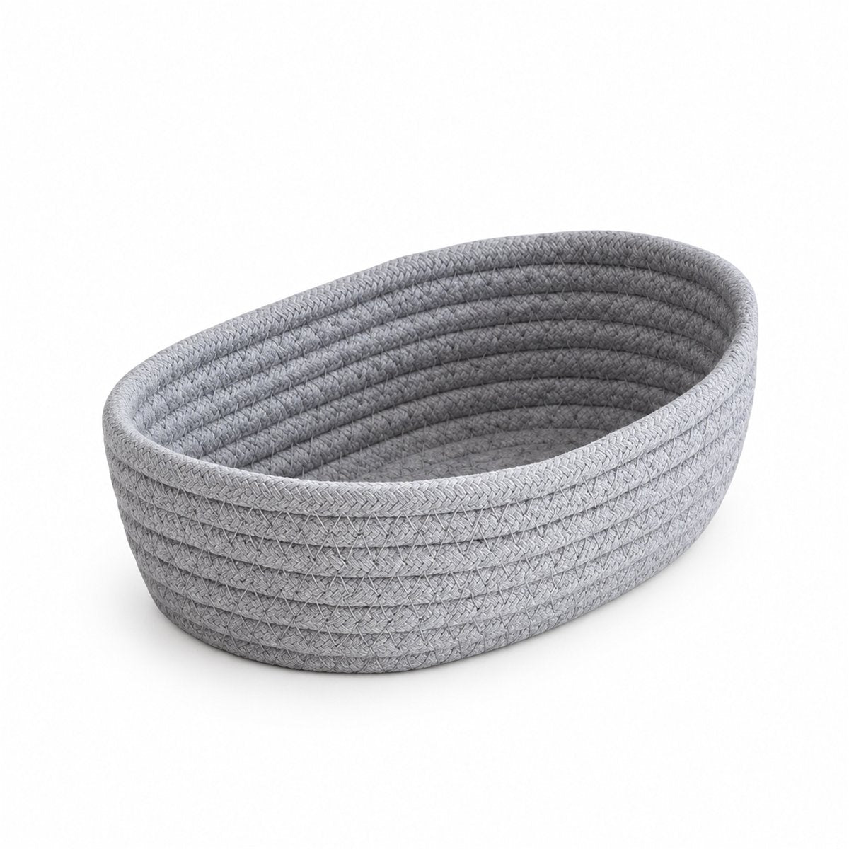 Cesta de cuerda de algodón